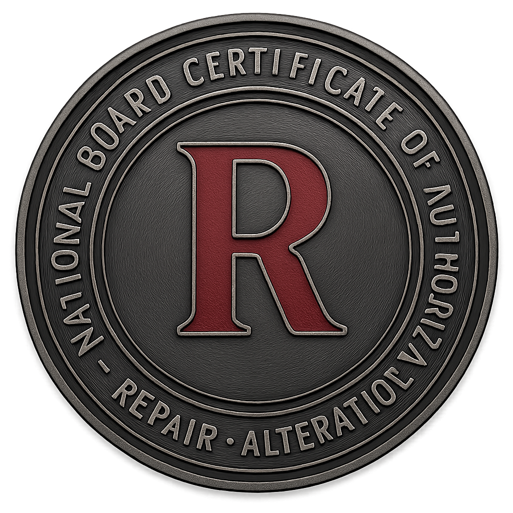 National Board R Stamp Certificate of Authorization seal